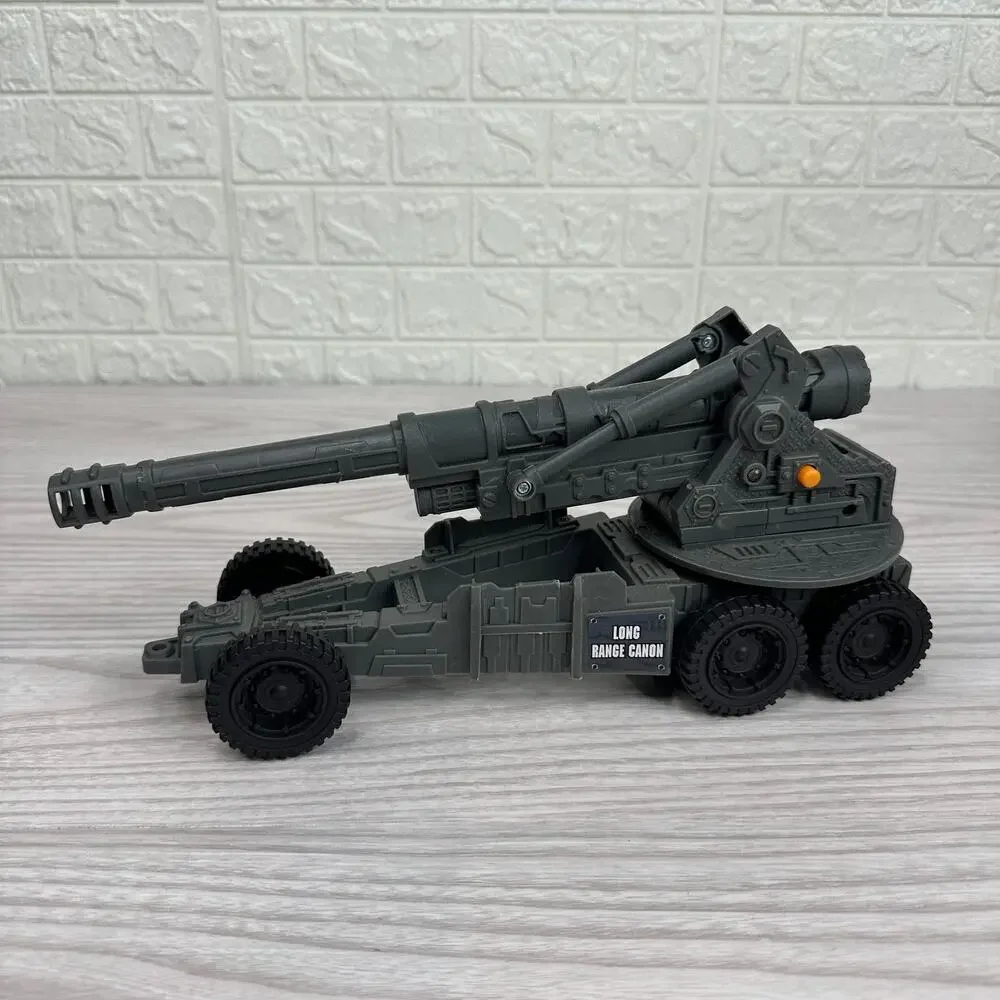 Long Range Cannon Toy Plastic Military Vehicle Sound Action 11.5